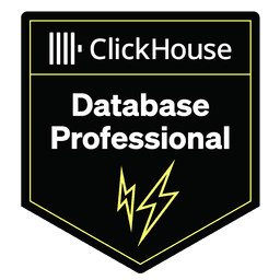 ClickHouse certification badge 2