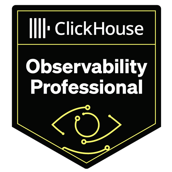 Observe certification badge